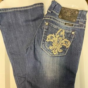 MISS ME Boot Cut JP5110B3 Embellished Jeans 26